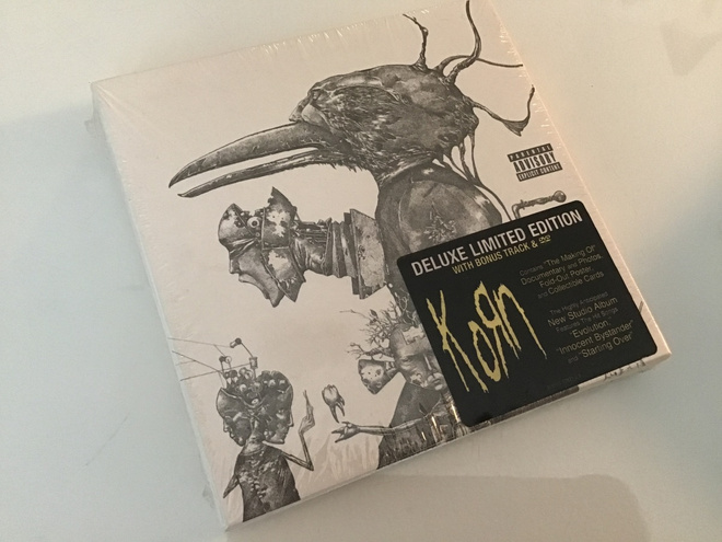 Korn . Untitled deluxe limited edition CD + DVD muoveissa