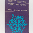 George MacBeth : Poetry 1900 to 1965 - pikkukuva 1