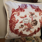 Sametti-pe silkki tyynynpäällinen kukkaset - pikkukuva 2