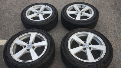 Volvo 16" alumiinivanteet, alkuperäiset, 205/55r16