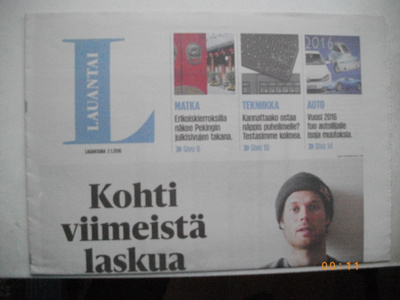 Helsingin Sanomat - lauantai-liite 2.1.2016