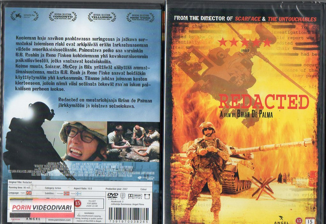 redacted	(53 031)	UUSI	-FI-	DVD	suomik.			brian depalma  