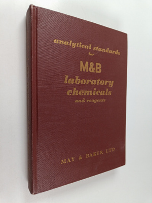 Analytical standards for M & B brand laboratory chemicals...