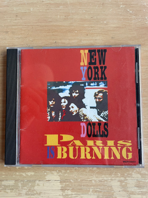 New York Dolls - Paris is Burning CD. 1993, Japani, Skydog