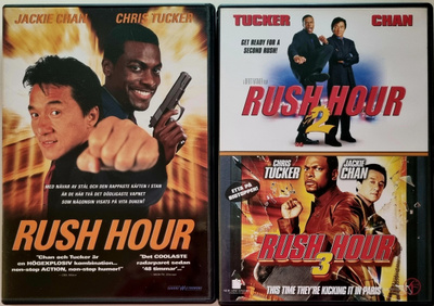 RUSH HOUR 1-3 DVD