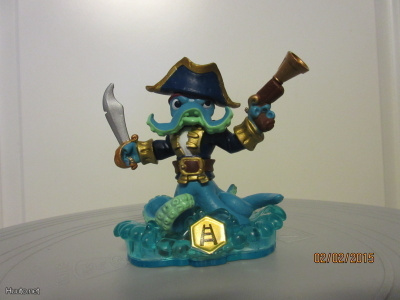 Skylanders -hahmo Wash Buckler (1st Edition)