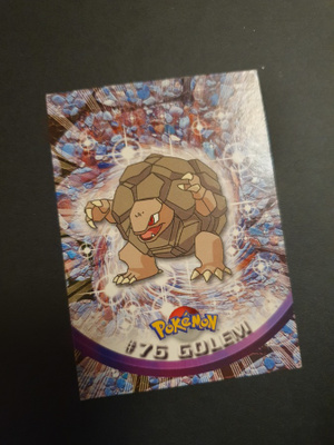 Golem #76 Pokemon Topps TV Animation Edition card