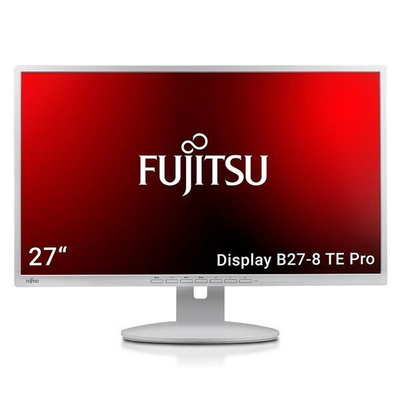 Fujitsu 27" FHD IPS näyttö B27-8 TE Pro A-grade - Valkoinen