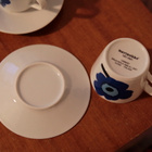 Marimekko Unikko sininen kahvikuppi 2 kpl - pikkukuva 3