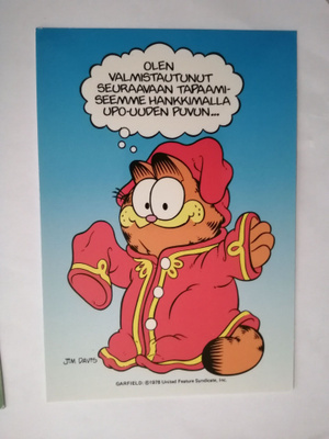 Olen valmistautunut seuraavaan.............