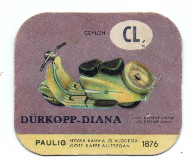 Kahvilappu DURKOPP-DIANA