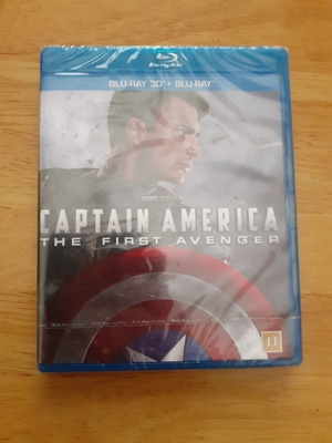 Captain America:  The First Avenger 3D BLU-RAY + BLU-RAY