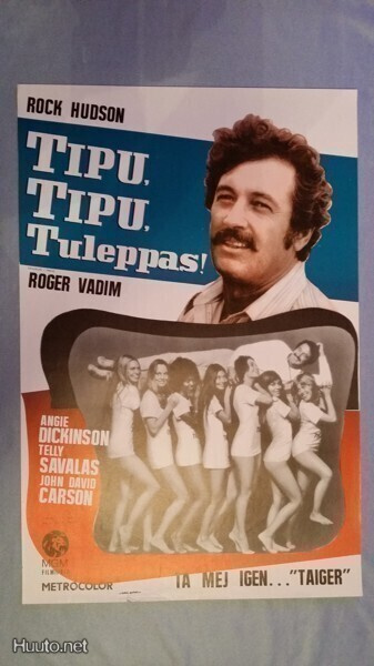 Tipu, tipu, tuleppas! Vanha Elokuvajuliste Rock Hudson