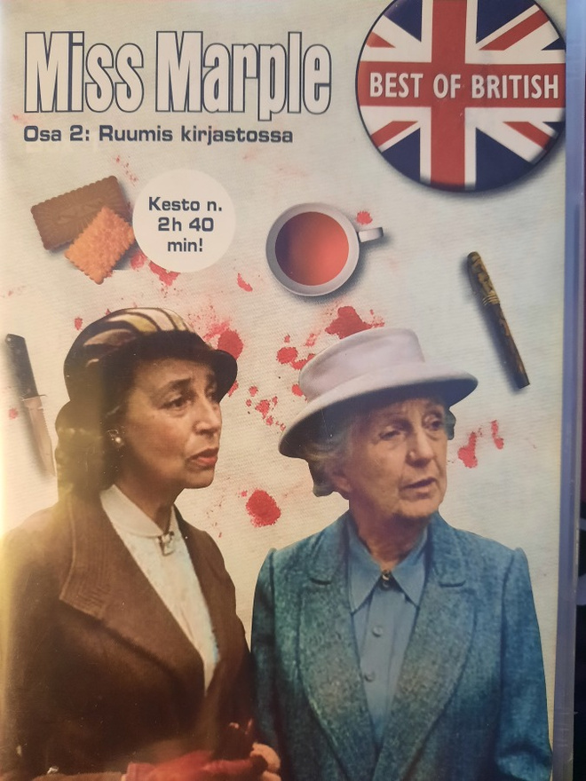 MISS MARPLE OSA 2: RUUMIS KIRJASTOSSA DVD