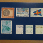 KULKEMATON ENSIMMÄISET AHVENANMAAN POSTIMERKIT 1984 - pikkukuva 1