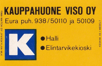 Eura, Kauppahuone VISO Oy    b435