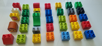35 kpl Dublo legoja