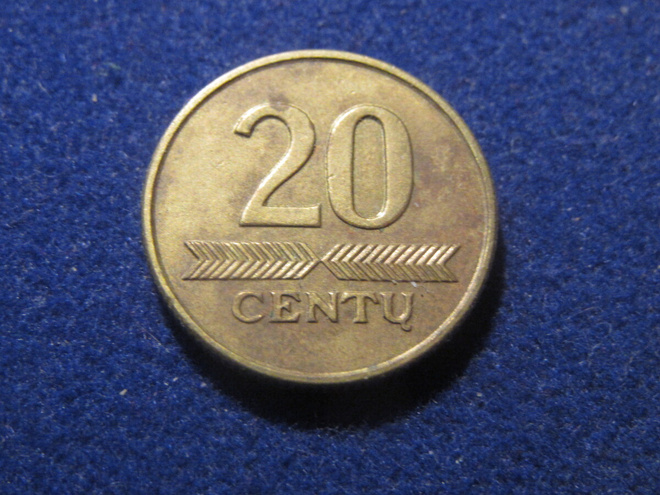 20 centu 1997. Liettua-Lithuania