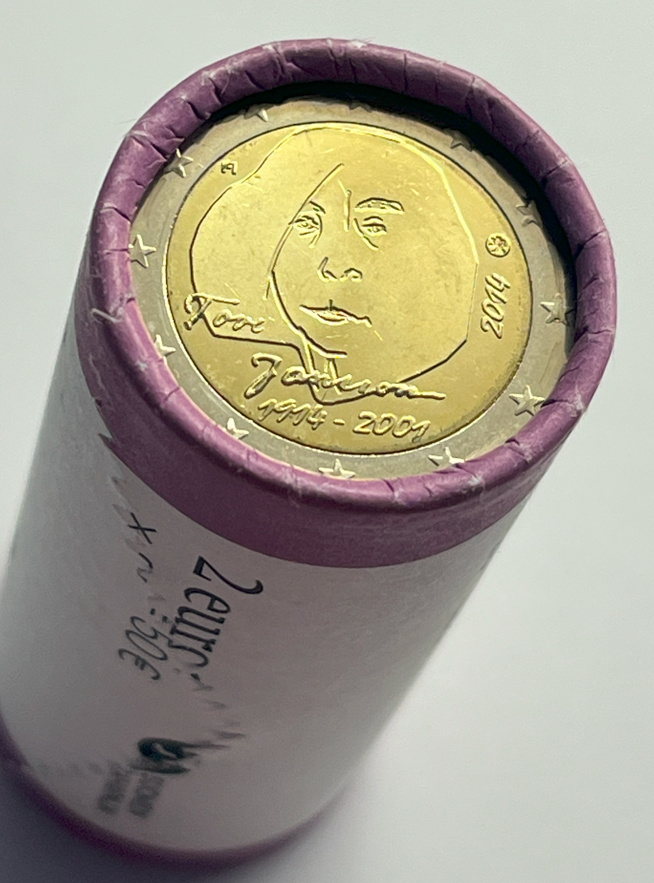 Suomi 2 € 2014 Tove Jansson rulla