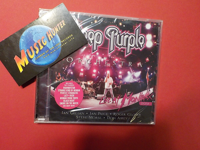 DEEP PURPLE WITH ORCHESTRA LIVE UUSI 2CD