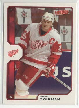 Steve Yzerman Detroit 02-03 Victory #77