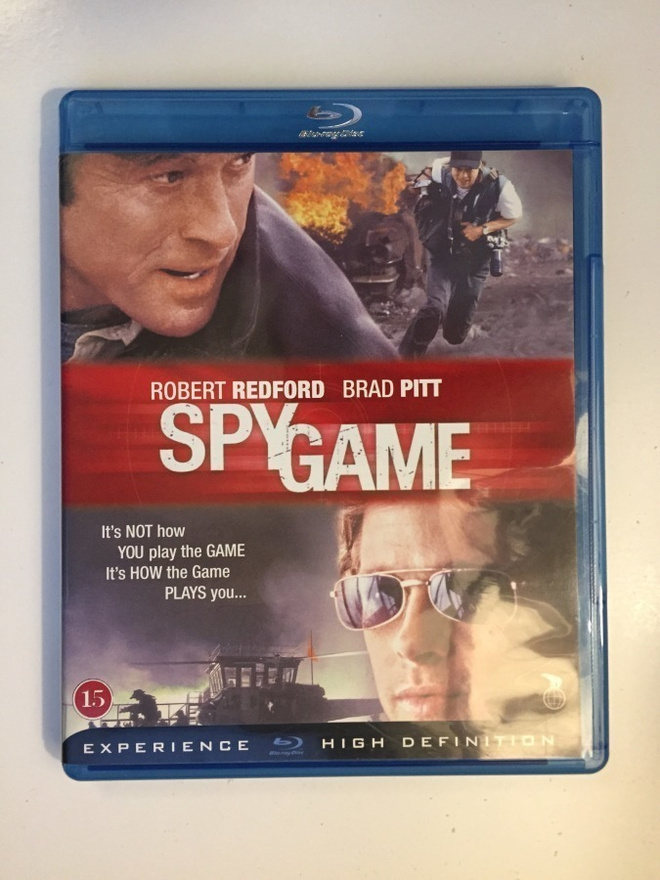 Spy Game (Blu-ray) Robert Redford ja Brad Pitt (2011)