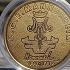 C.G.E. Mannerheim. Kullanvärinen mitali kapselissa. - pikkukuva 4