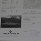 1981 Datsun Laurel Diesel esite - KUIN UUSI - pikkukuva 2