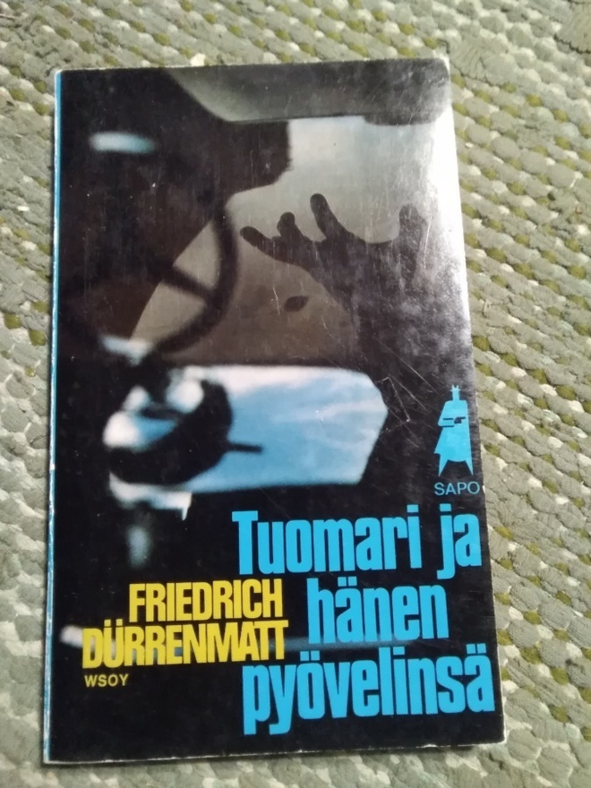 Friedrich Dürrenmatt: Tuomari ja hänen pyövelinsä -pokkari-