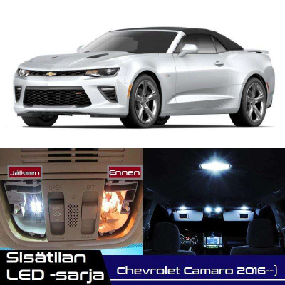 Chevrolet Camaro (MK6) Sisätilan LED-sarja 5-osa