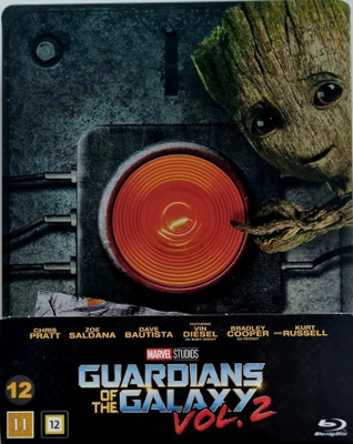 GUARDIANS OF THE GALAXY VOL. 2 STEELBOOK BLU-RAY