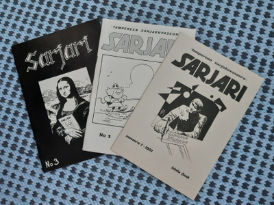 Sarjari 1-3/1981 HIENOKUNTOISET!
