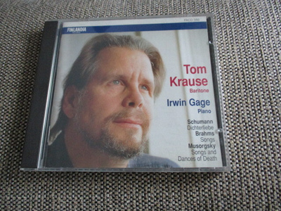 Tom Krause & Irwinn Gage SHUMANN - BRAHMS - MUSORGSKY (CD)