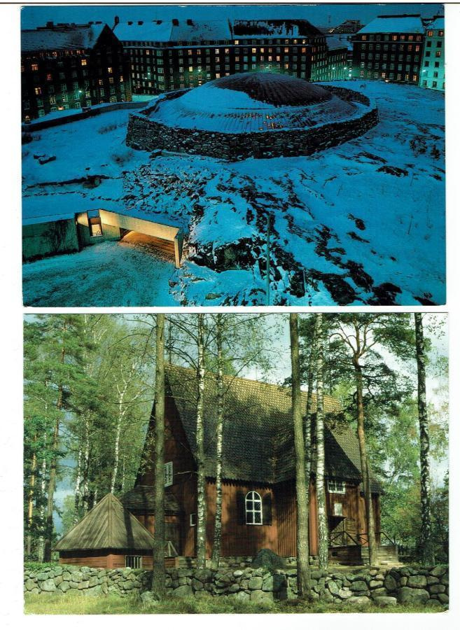 Kirkkokortit, Helsinki, Taivallahti ja Seurasaaressa Karunan