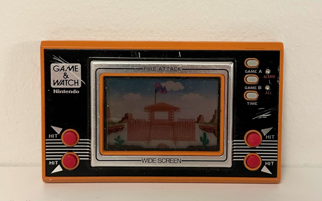 Nintendo Game & Watch Fire Attack 1982