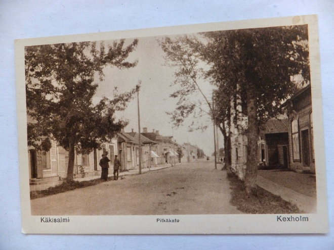 VANHA Postikortti Käkisalmi Luov Alue 1920-l