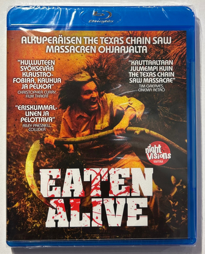 EATEN ALIVE - Blu-ray, uusi