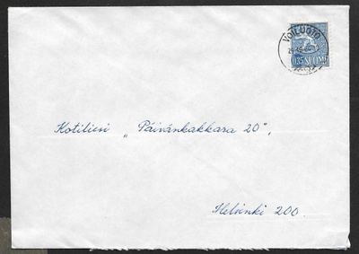 Postilähetys - Yl.m. 0,35 (LAPE 613) Voiluoto 29.10.84