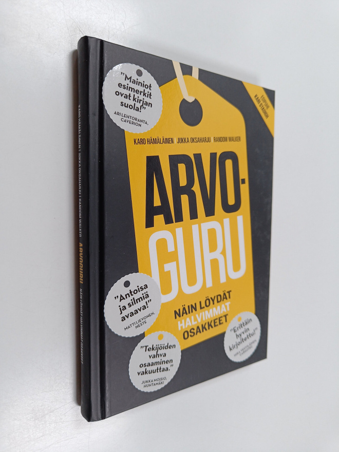 Karo Hämäläinen : Arvoguru : näin löydät halvimmat osakkeet