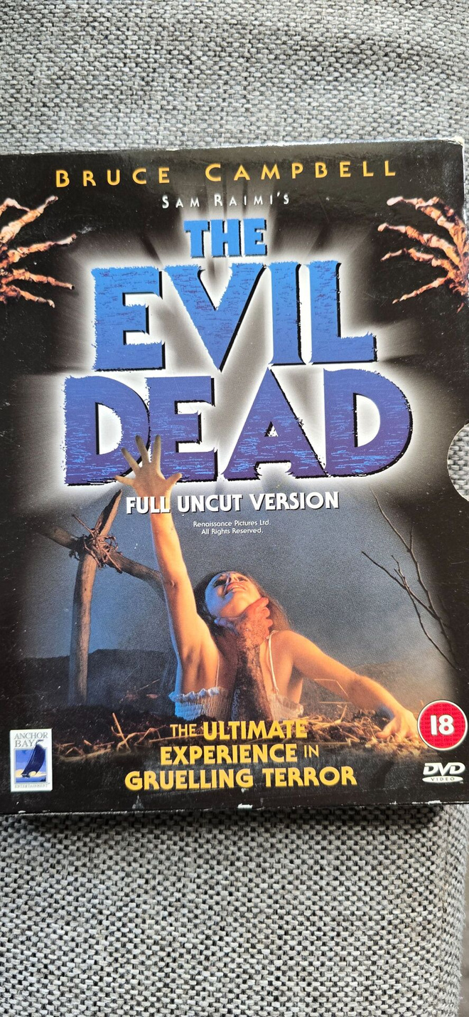 The Evil Dead (1981) DVD – Full Uncut Version (UK-julkaisu)