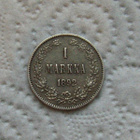 1 markka vuosi 1892 Aleksanteri III - pikkukuva 1