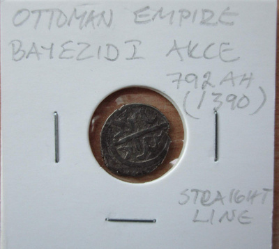 Ottoman Bayezid I hopea-akce 1390