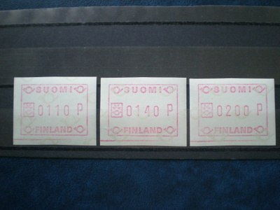 ATM-sarja ATM1 postituoreena 29.10.1984 - LaPe 12 €