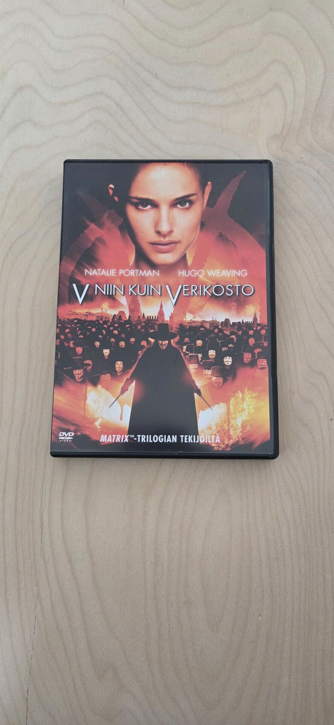 V niin kuin verikosto (V for Vendetta)
