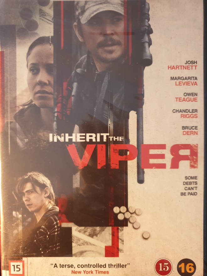 INHERIT THE VIPER  DVD UUSI (Josh Hartnett)