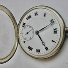 VANHA Kello Zenith Grand Prix Paris 1900 Hopeaa UPEA - pikkukuva 5