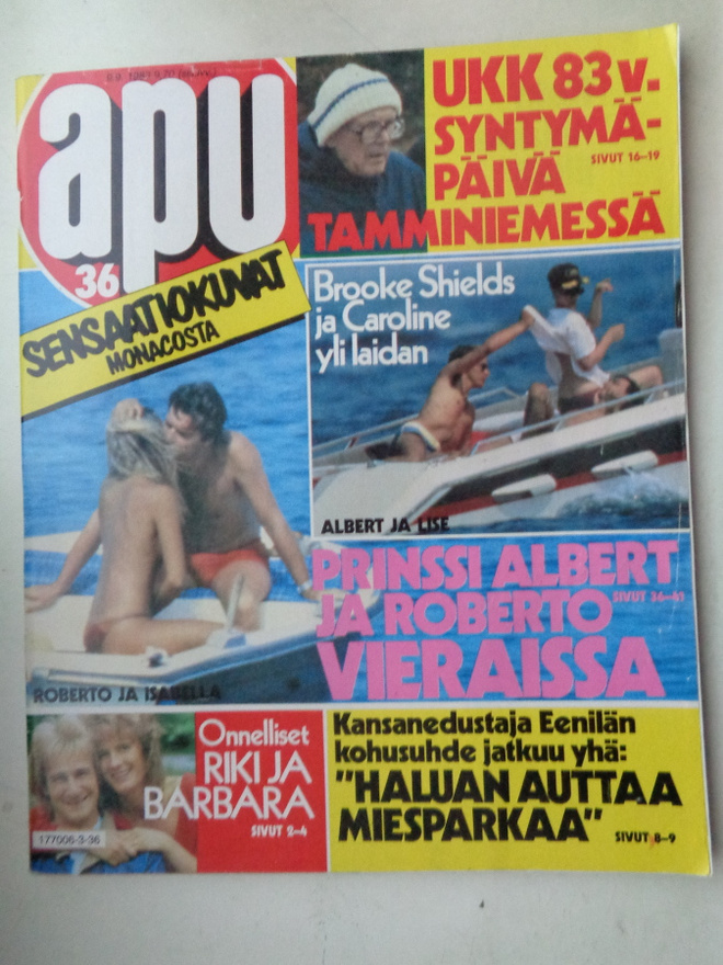 Apu lehti Nro 36/1983 (31.1)
