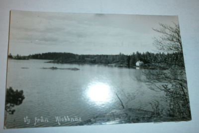 Kemiö, Klobbnäs, vanha valokuvapk, p. 1933