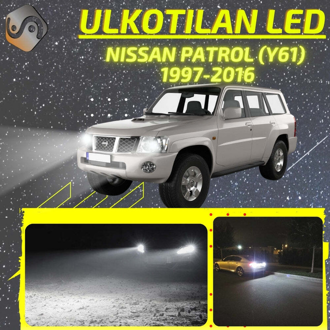 PATROL (Y61) 1997-2016 Ulkoiset LED -valot