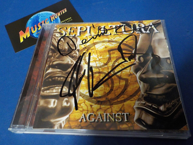 SEPULTURA - AGAINST CD KOLMELLA NIMMARILLA